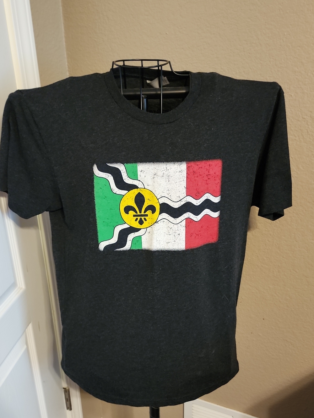 St. Louis/Italian Flag Mash-up Tee